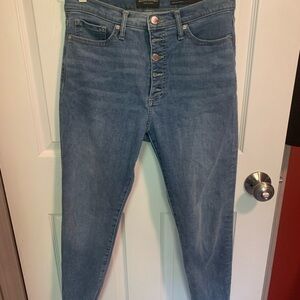 Banana Republic Blue Skinny Jeans High-Rise